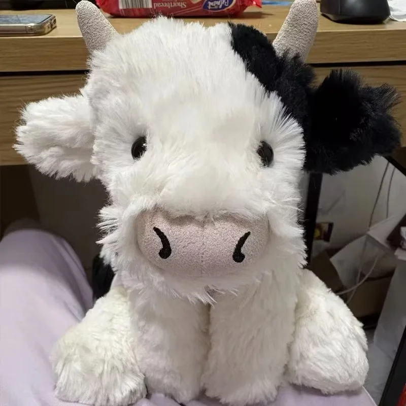 Peluche de Vaca Lechera Smagi de Dibujos Animados, Muy Suave y Adorable, Muñeco de Peluche de Anime para Dormir, Adorno de Escritorio, Regalo