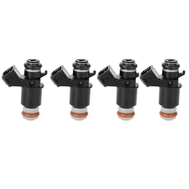 4PCS High Quality Fuel Injector Fits For Kawasaki 2005-2006 NINJA ZX-6R ZX636-C1 NINJA ZX-6RR 49033-0009 490330009 49033 0009