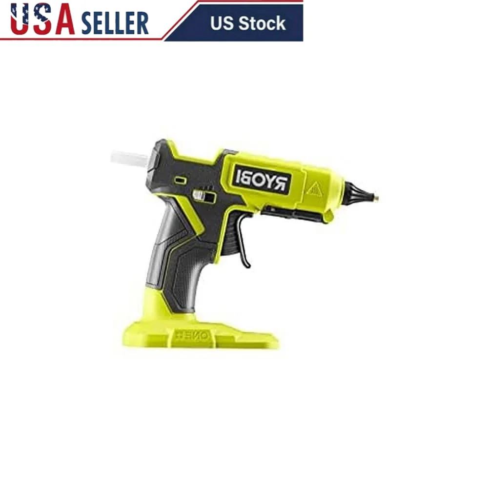 

Пистолет для горячего клея на батарейках 18 В 130/200 ° C 3 картриджи с длинной насадкой 11/12 мм