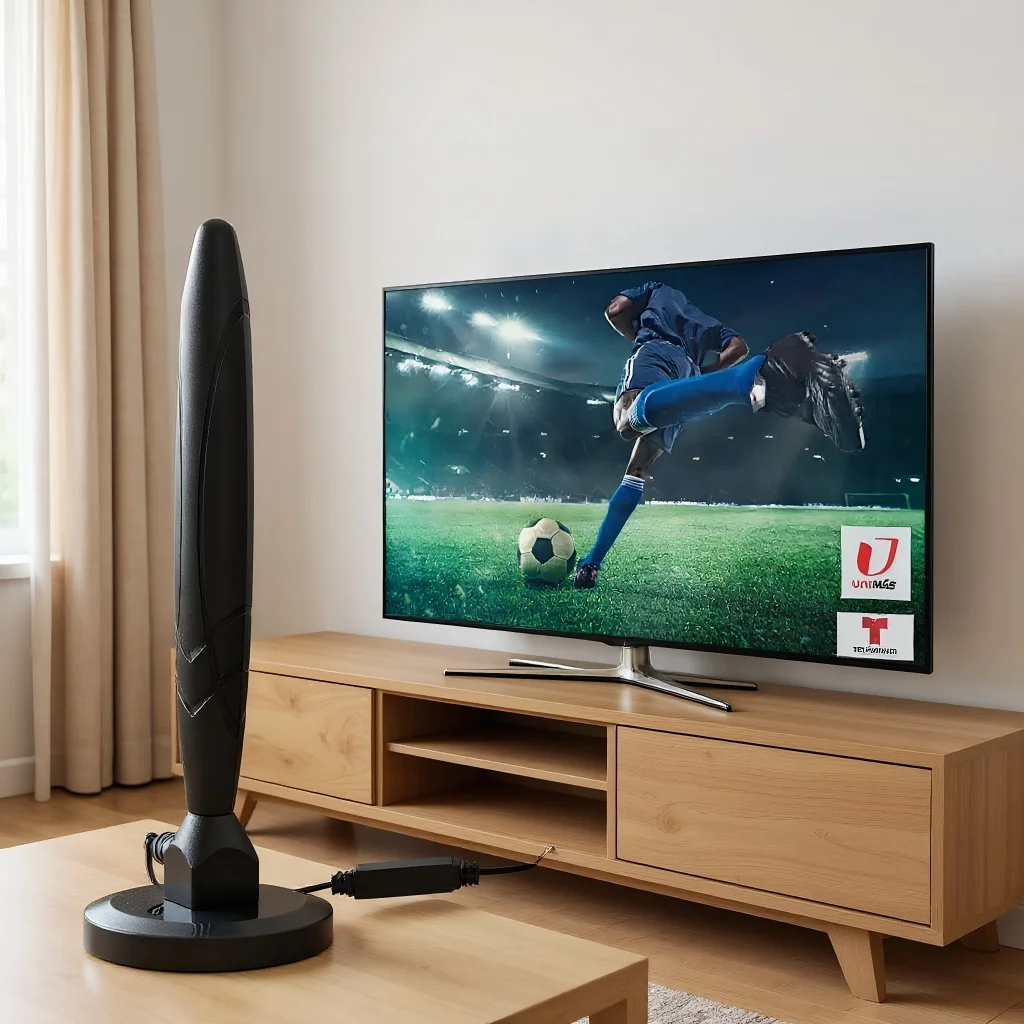 

Цифровая телевизионная антенна 5600 миль, внутренний усилитель сигнала HDTV с усилением 4K HD 1080P