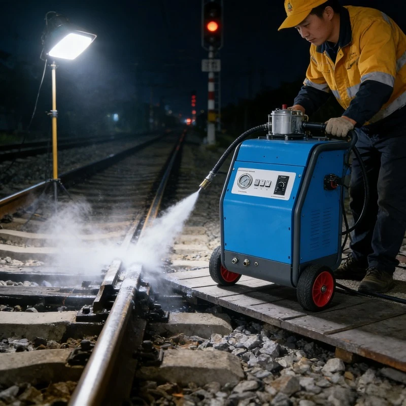 

High Efficiency Eco Friendly Dry Ice Blasting Machine Small Size Commercial Cleaner for Car Interior and Engine Bay Sanitizing