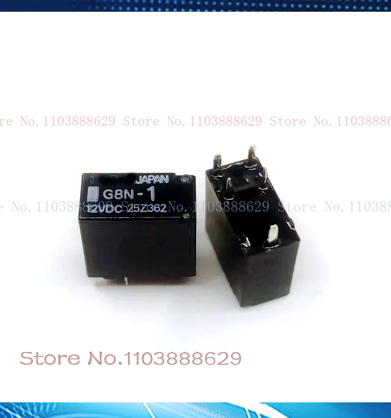 G8N-1 12Vdc Dip-5 S…