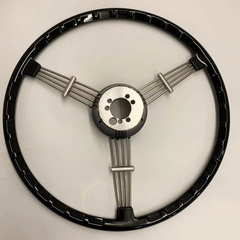 High quality Vintage Classic Retro Black ABS 400mm Steering Wheel For Porsche 356 A B C PreA 1950-1966