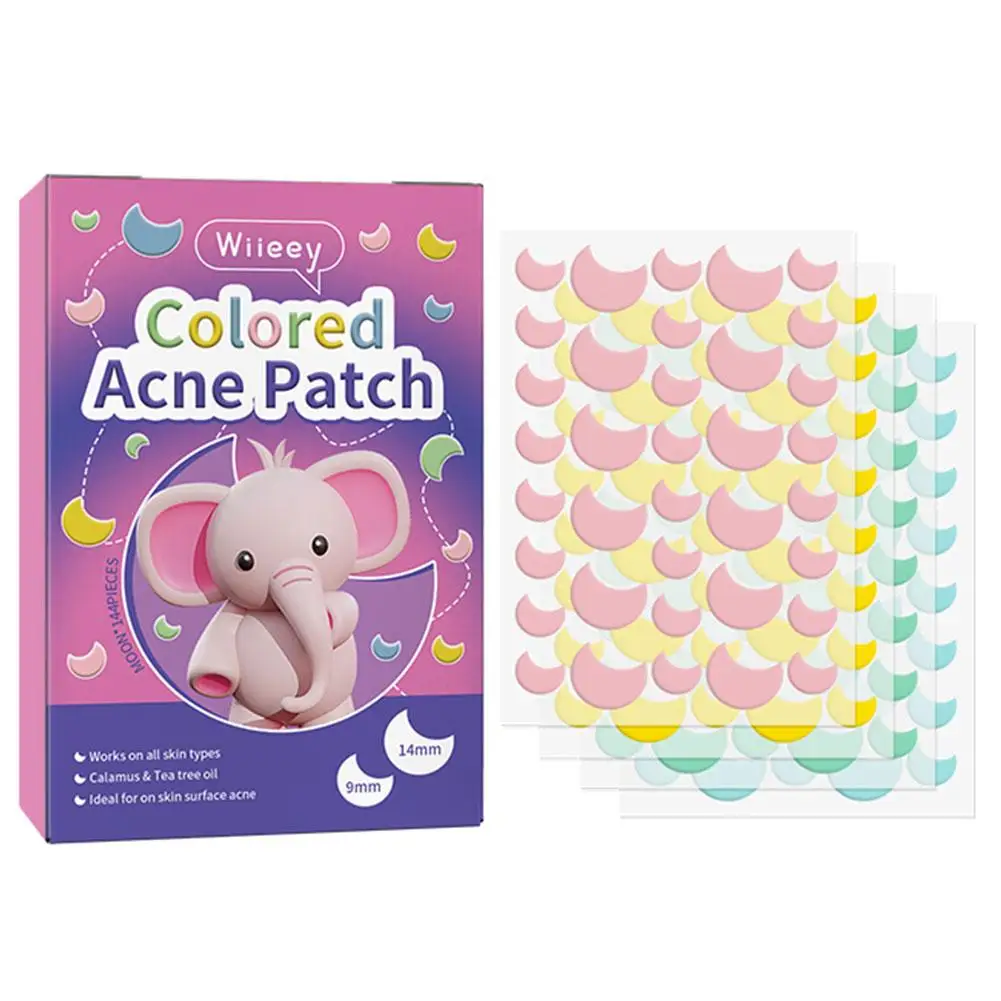 1 Zak/144 Stuks Mini-Ster Onzichtbare Acne Verwijdering Puistje Patch Schoonheid Gezicht Acne Plek Gezicht Puistje Acne Huid Concealer Gereedschapsstickers