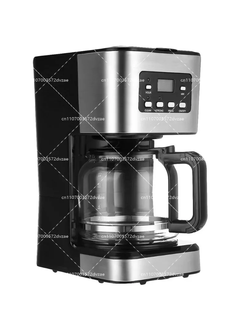 Coffee Maker with Timer, Drip Coffee Machine, 900ml Glass Carafe, 950W 1.5L Filter Coffee Maker, Anti-drip