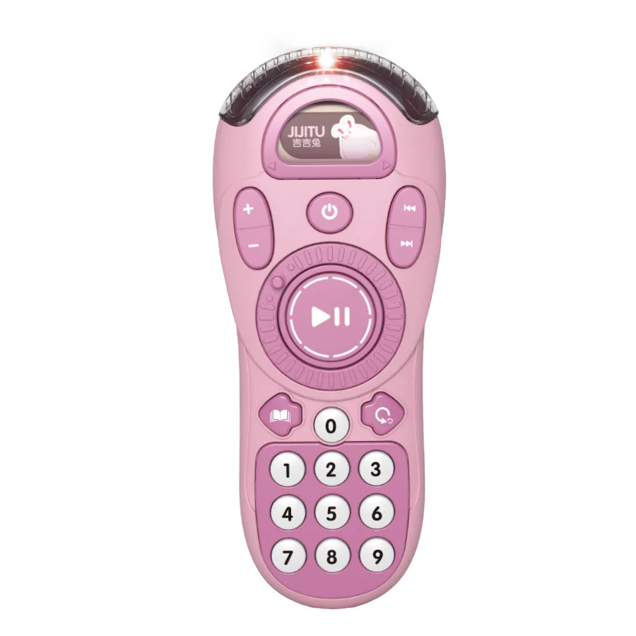 Multifunctional Exploration Music Remote Control Bilingual Early Education Music Mobile Phone Kids Phone Baby Educational Toy
