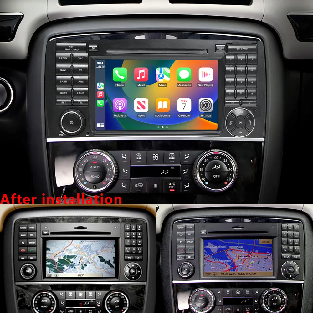 

CHSTEK Android 13 Car Radio For Mercedes Benz R-Class W251 R280 R300 R320 R350 R500 Carplay GPS Navigation WIFI 4G FM Auto Video