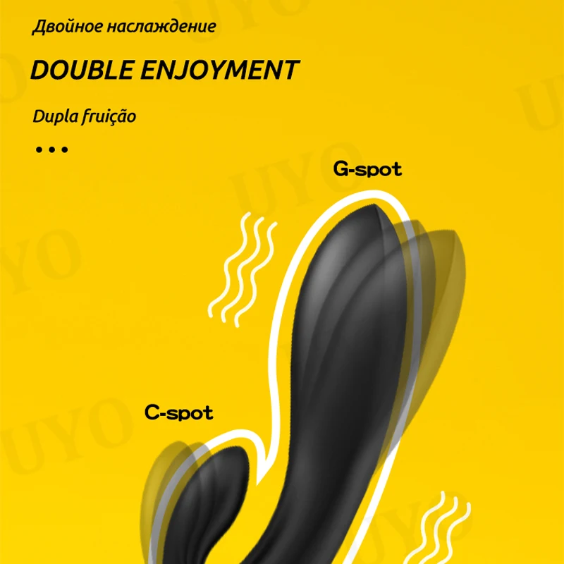 satisfyer DOUBLE FLEX CONNECT APP control rabbit vibrator super power vibration G-spot clitoral vibrator women sex toys dildo