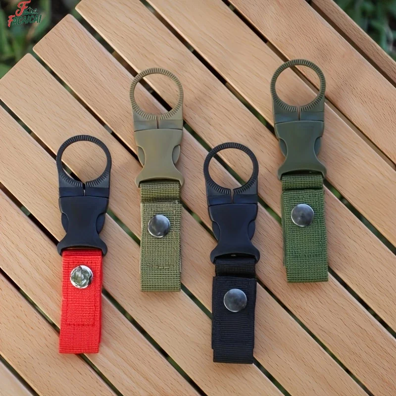 

4pcs Water Bottle Buckle Clip Carabiner,Portable Hanging Mineral Water Bottle Clip for Outdoor Camping/Hiking/Traveling