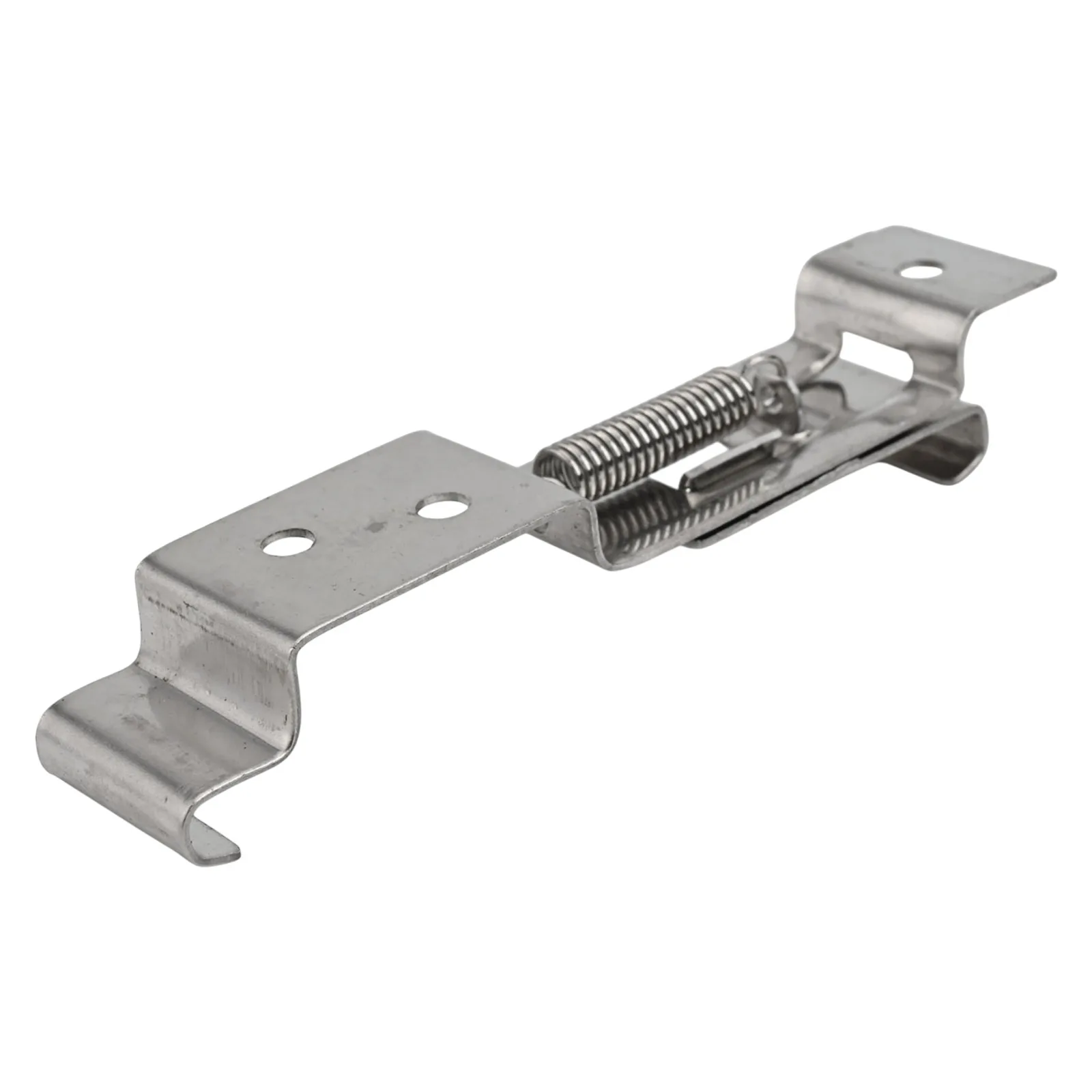 8 Pieces Stainless Steel Car License Plate Frame Holder Clamp with Spring Loaded Bracket Suitable for Vehicles Including Cars