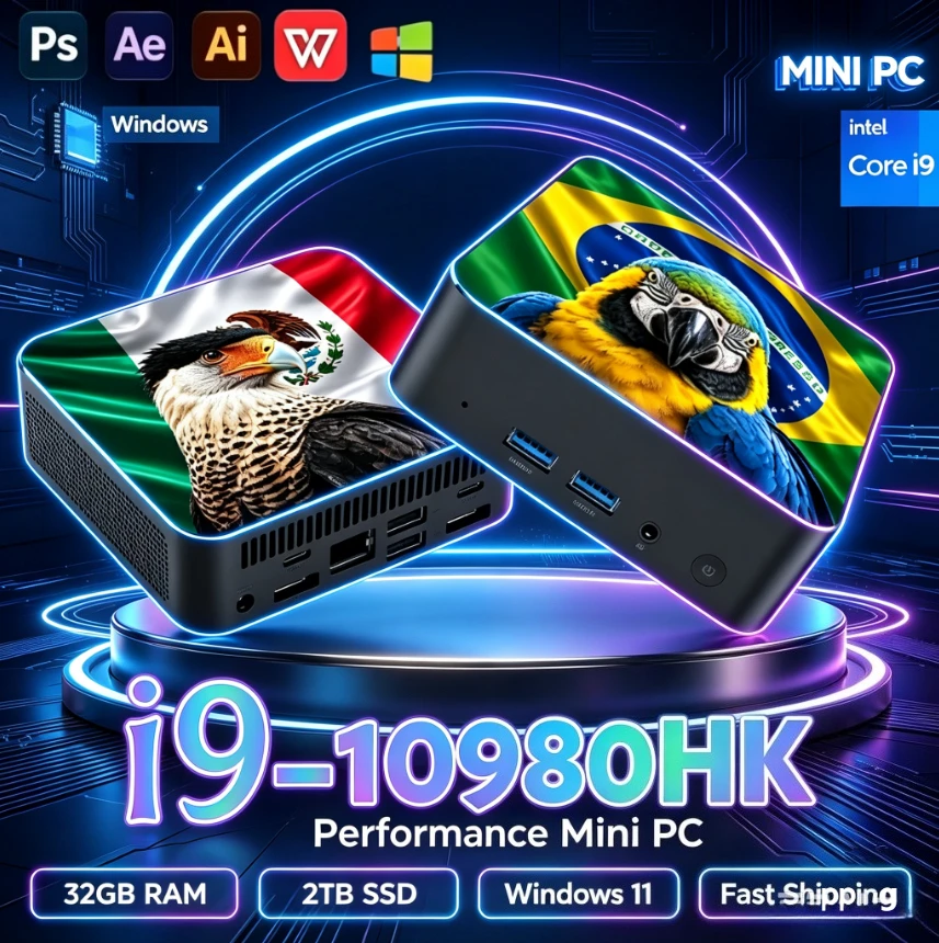 Pc Gaming Desktop - جهاز كمبيوتر مكتبي صغير جديد 2026