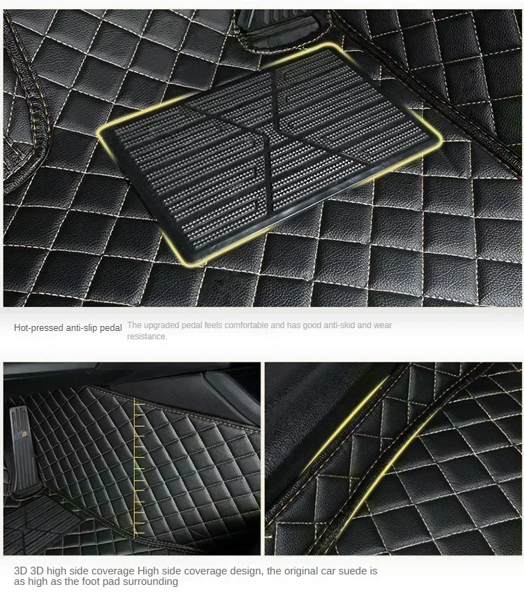 Custom Splicing Colors Car Floor Mats for Chevrolet Malibu 2012-2015 Years 100% Fit Interior Details Carpet Car Accessories