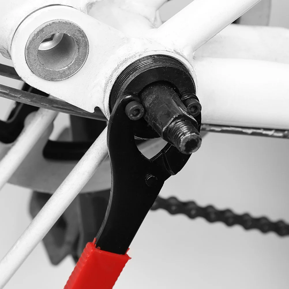 2Pcs Bike Wrench Eight Character Durable Adjustable Cone Wrench for Flywheel Lock Ring Removal Bottom Bracket Cup Repair