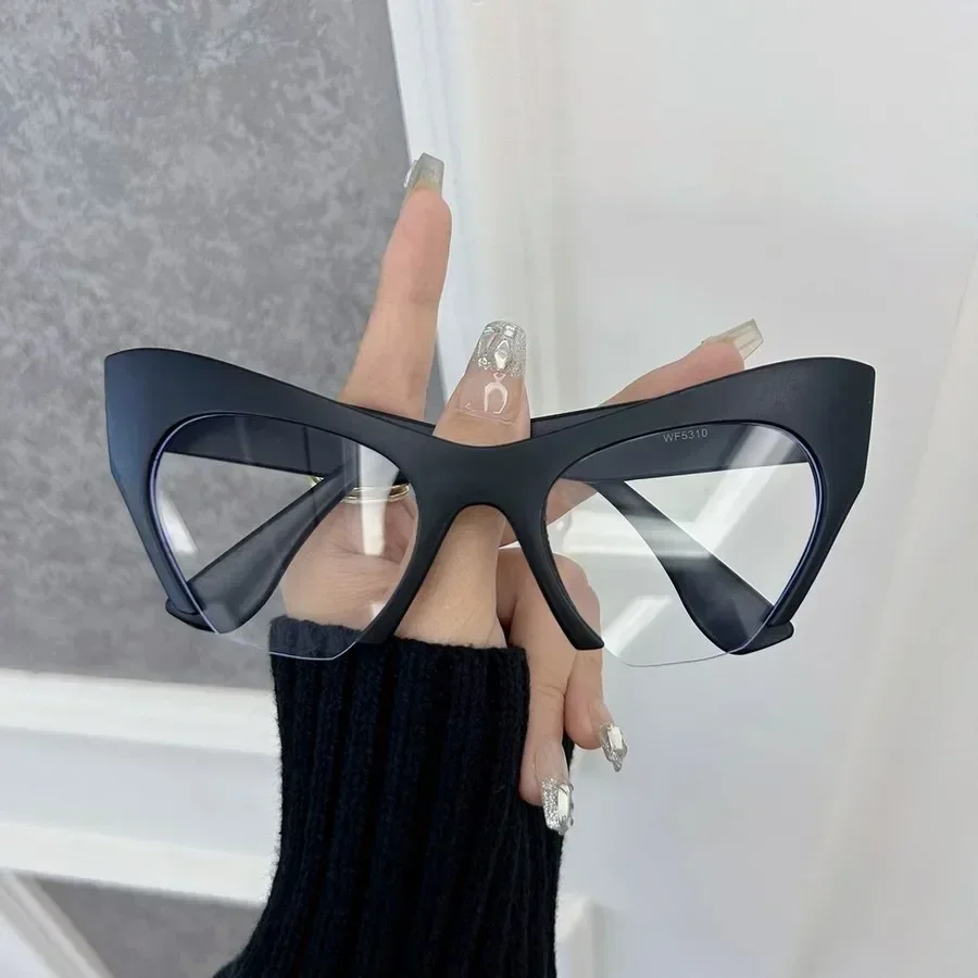 Fashion Beautiful Cat Eye Eyeglasses Frames Women Men Transparent Clear Brand Designer Optical Cool Frame Oculos