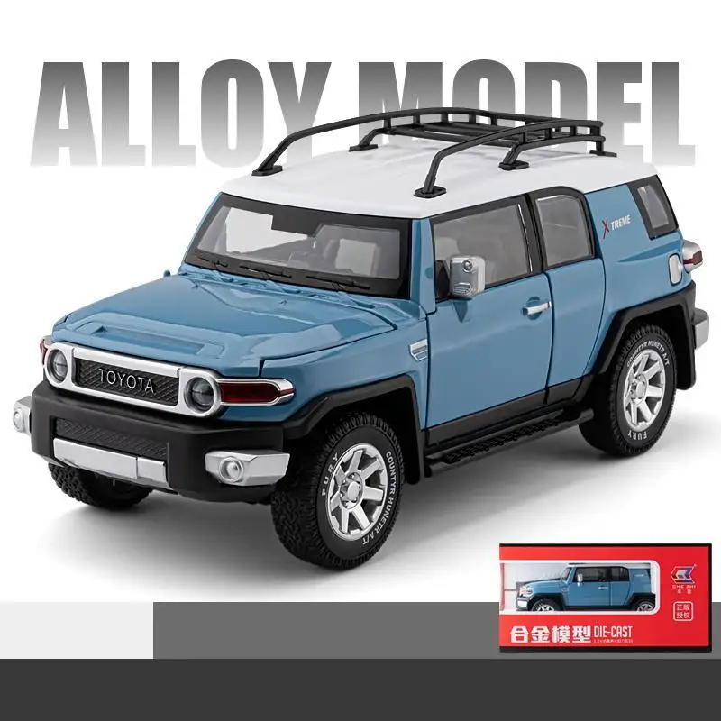1/24 トヨタ FJ ランドクルーザー SUV オフロードおもちゃの車ダイ