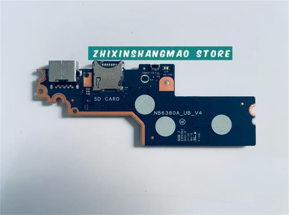 

FOR LENOVO YOGA 7 14IRL8 ARP8 16irl8 USB-A MICROSD CARD READER BOARD NB6380A NB6380B 5C50S25538