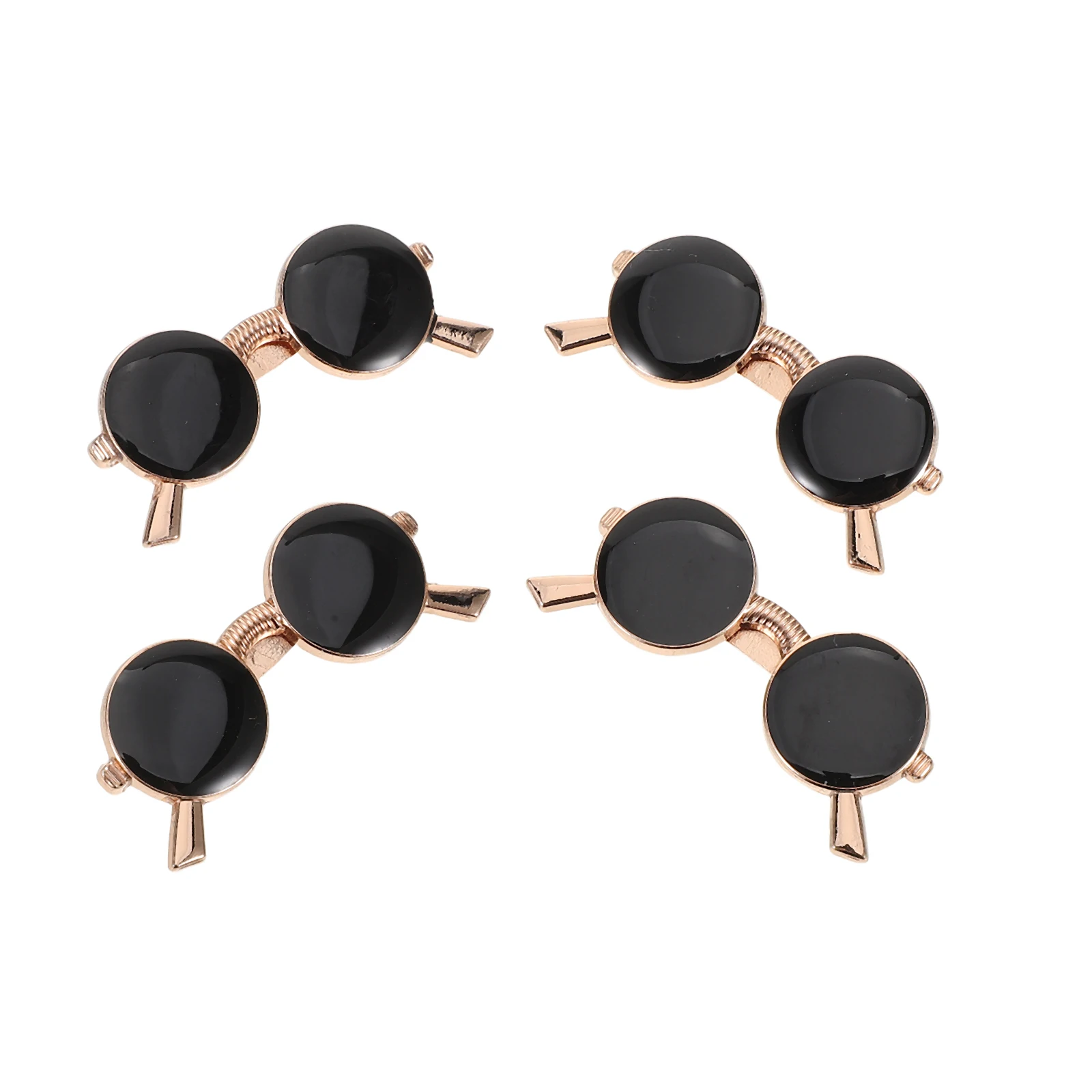 

4 Pcs Personality Fun Hair Clips Miss Accessories for Girls Metal Sunglasses Shape Barrettes
