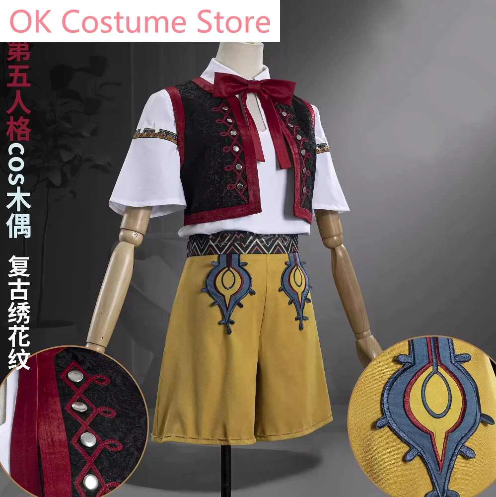 Identity V Matthias Czernin Puppeteer New Survivor Game Suit Cool Handsome Cosplay Costume Halloween Party Outfit Men