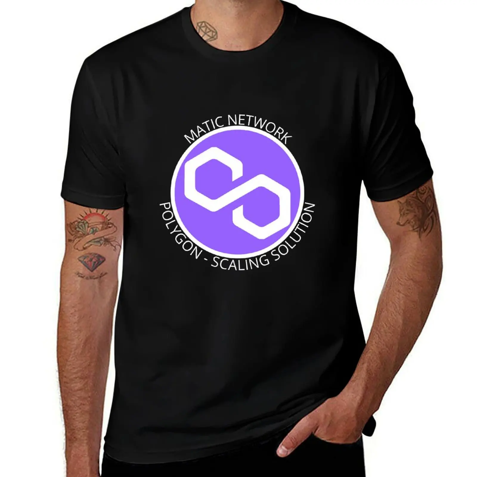Matic- Rebranded to Polygon T-Shirt Breathable Sportswear for Men T-Shirt