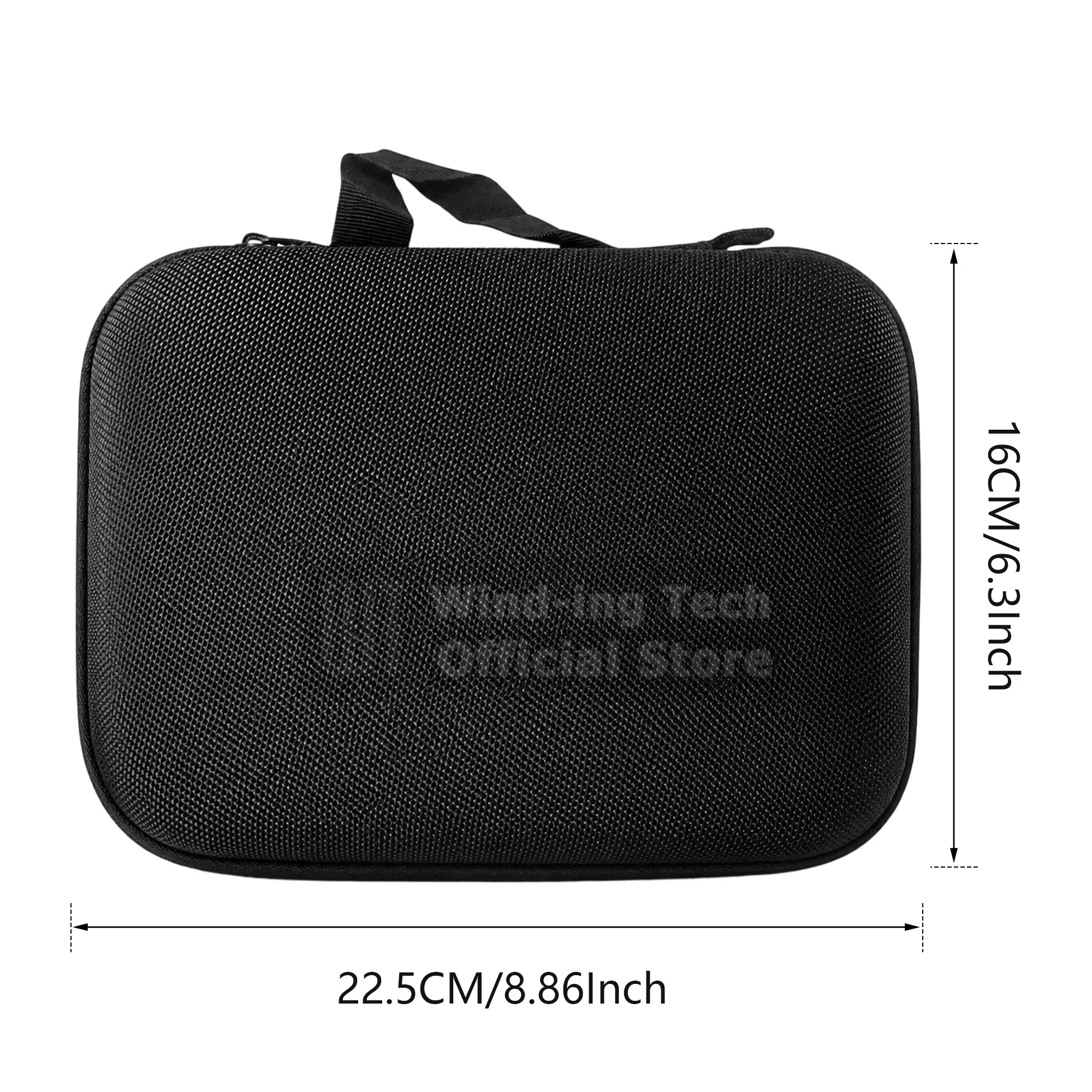 UV-9R Ham Radio Handbag Carrying Case For Protect Intercom Black Storage Box For UV-9R Plus UV-98 UV-68 UV-9G R760 Walkie-Talkie