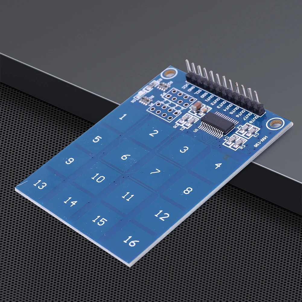 TTP229 Modulo sensore tattile con interruttore capacitivo digitale Scheda capacitiva touch a 16 canali Basso consumo energetico