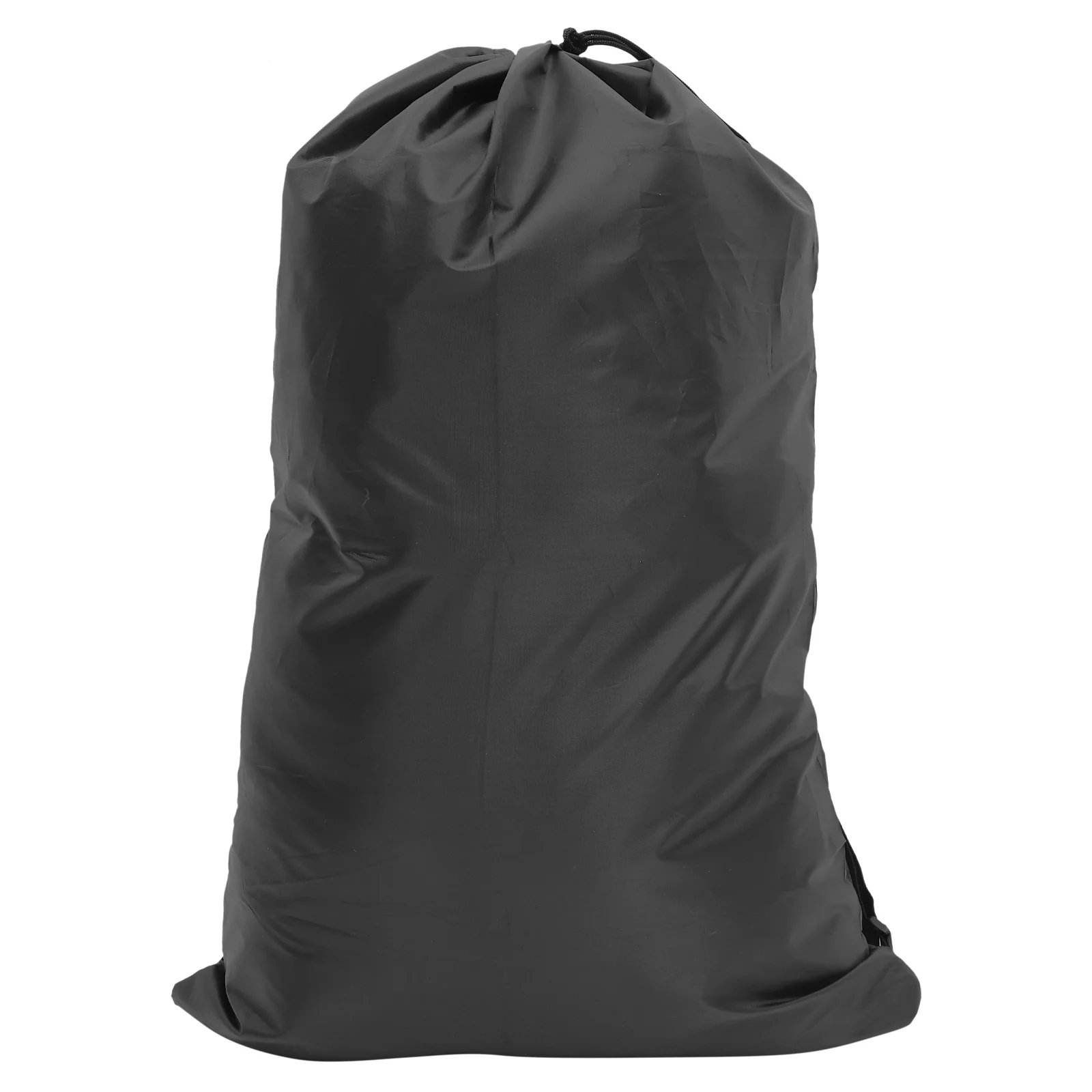 

Heavy Duty Backpack Laundry Bag Camping Travel Large Clothing Storage (black) Backpacks Drawstring Portable Canvas Dorm