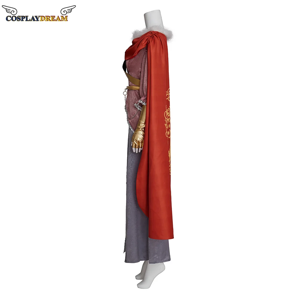 Costume Cosplay Malenia Game Melina, costume de combat, tenue rouge, ensemble complet pour adulte, Halloween, carnaval trempé, sur mesure