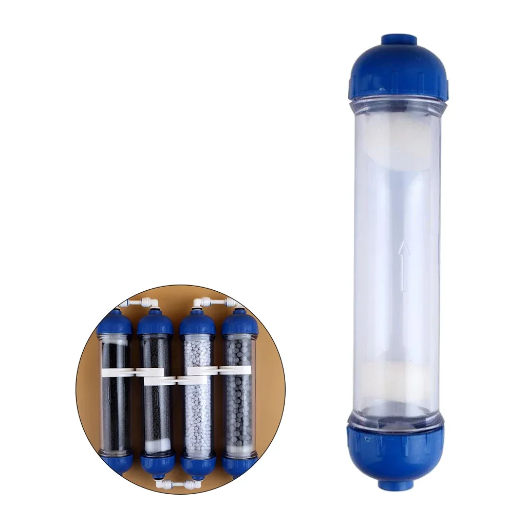 T33 Water Filter Housing Empty Bottle DIY Refillable Shell Reverse OsmosisInline Filters Tube