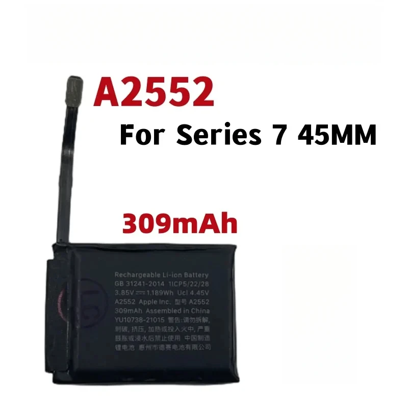 

A2552 For Apple Watch Series 7 45mm 309mAh Replacement Battery with Tools