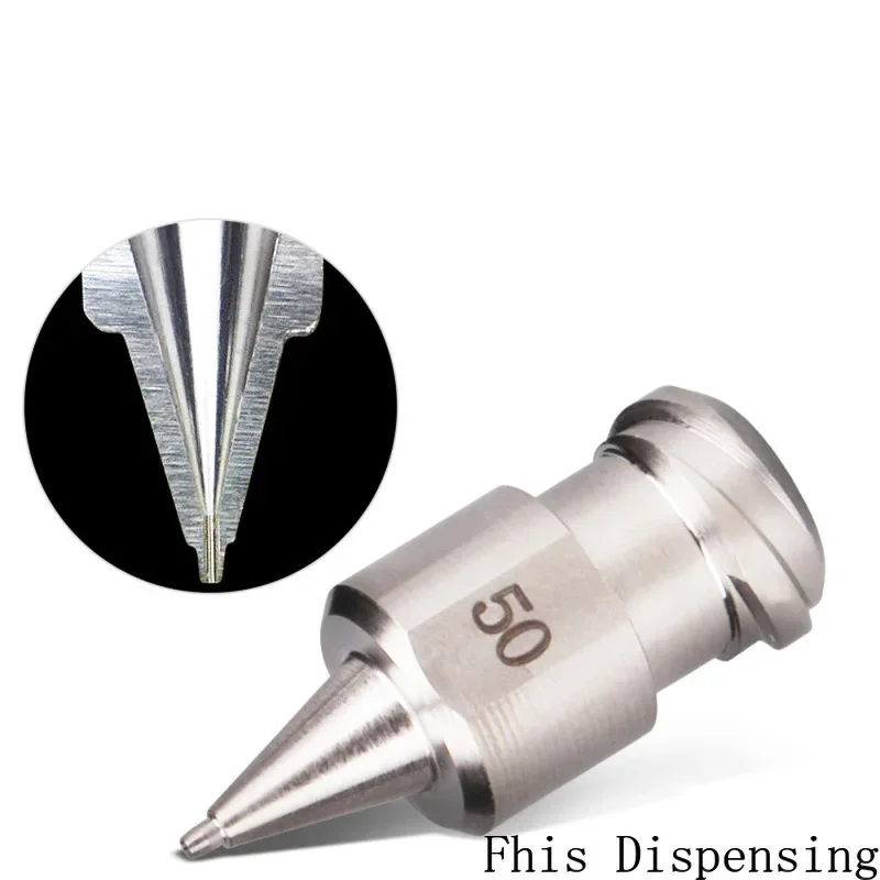 Musashi Style Thread Integrally Molded Double Precision Stainless Steel Dispensing Needle Nozzle