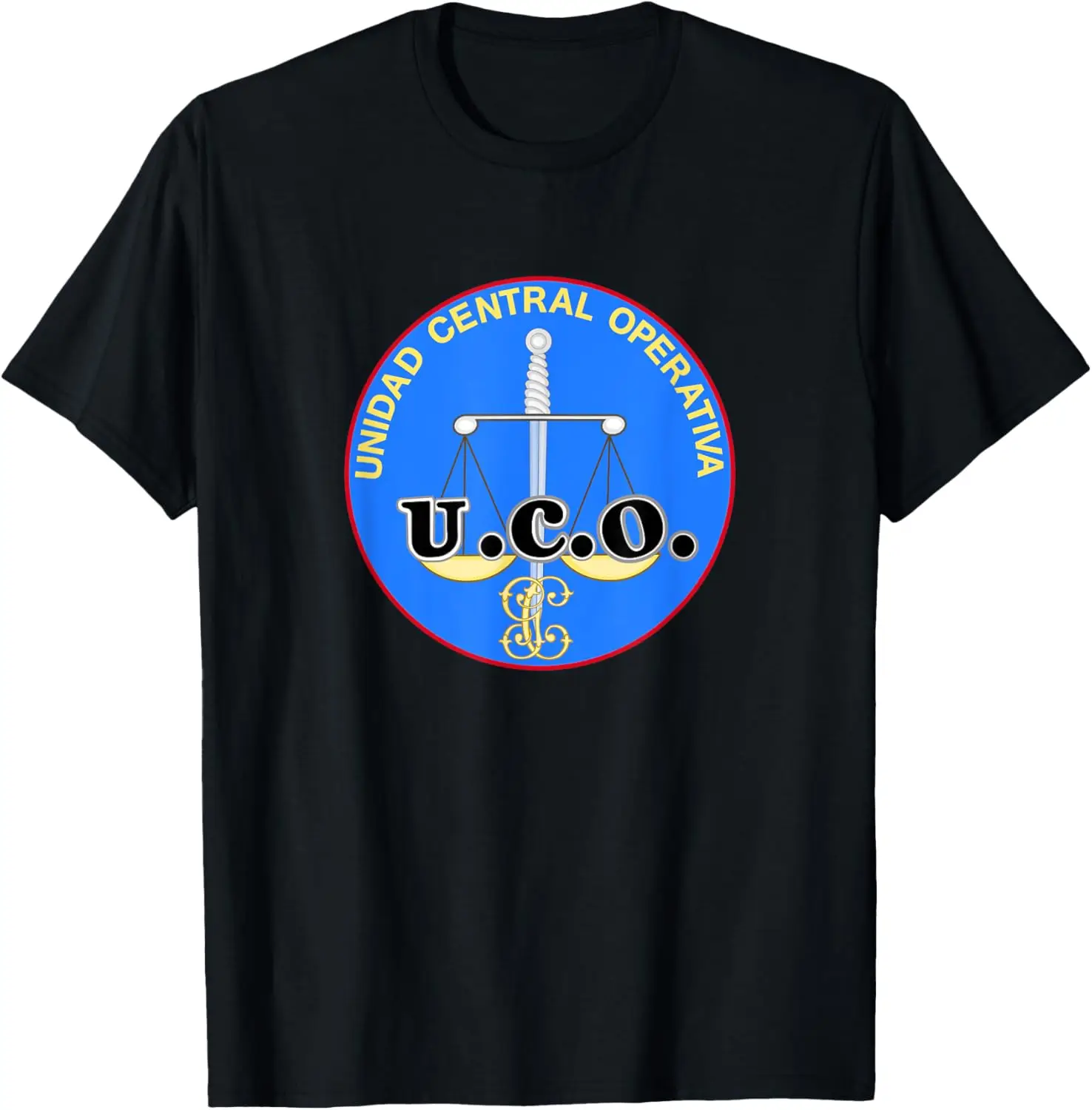 UCO Guardia Civil Española Élite Investigación Camiseta T-shirt Short Sleeve Casual 100% Cotton Shift