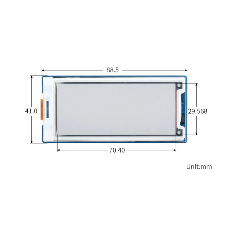 Eink-タッチスクリーン付きの極紙キット,3インチ,4色