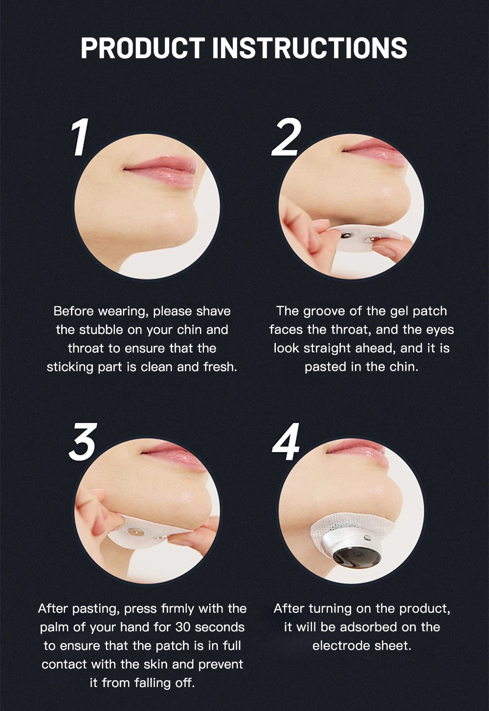 Réducteur de menton Double EMS, masseur Facial en V pour le visage, amincissant, dissolvant de Double menton, Machine amincissante à microcourant