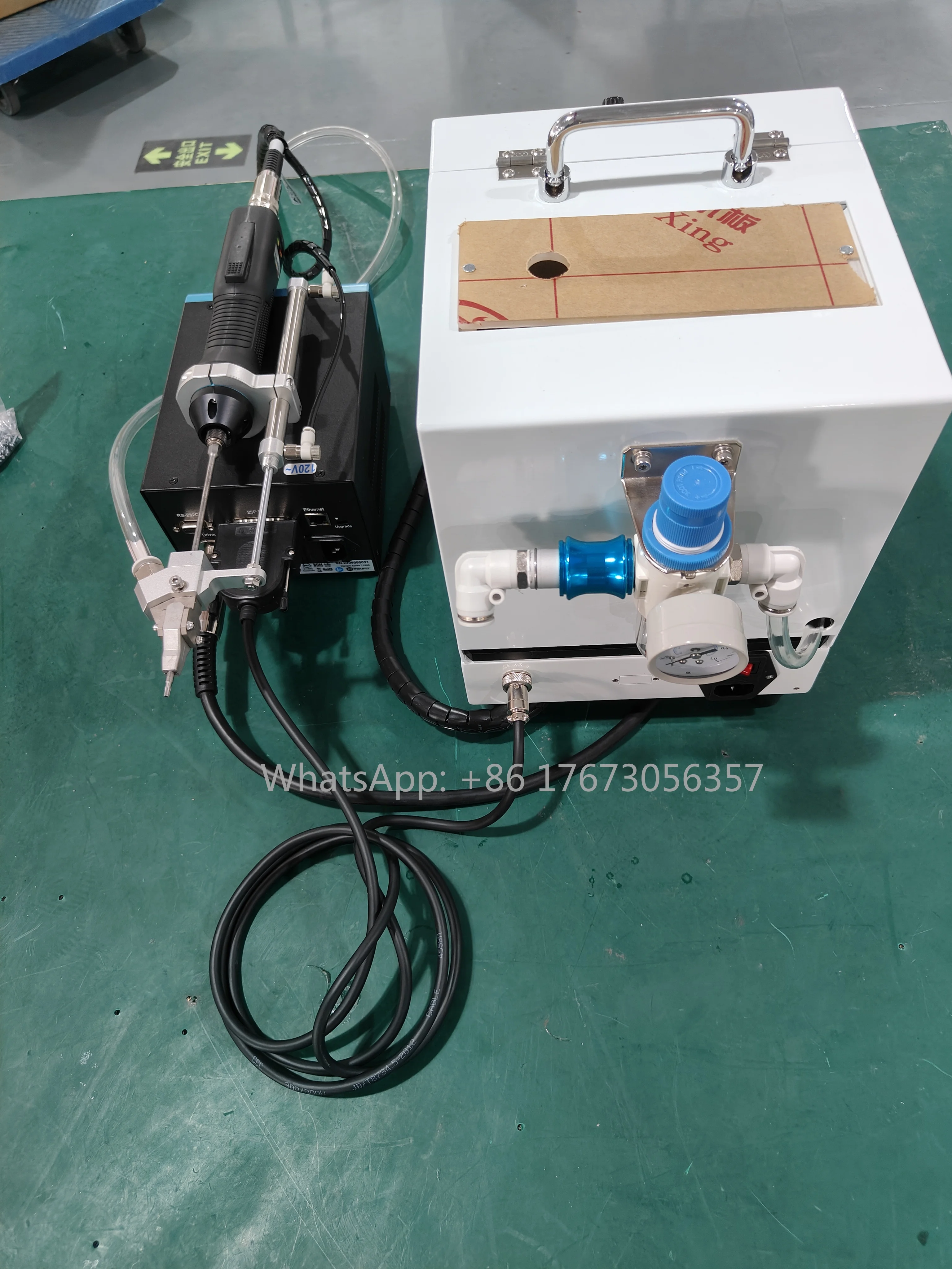 Intelligent Screwdriver Machine With Auto Blow Feeder For M2~M6 Screw Bolt Tightening Screw Feeder Machine Screw Driving System