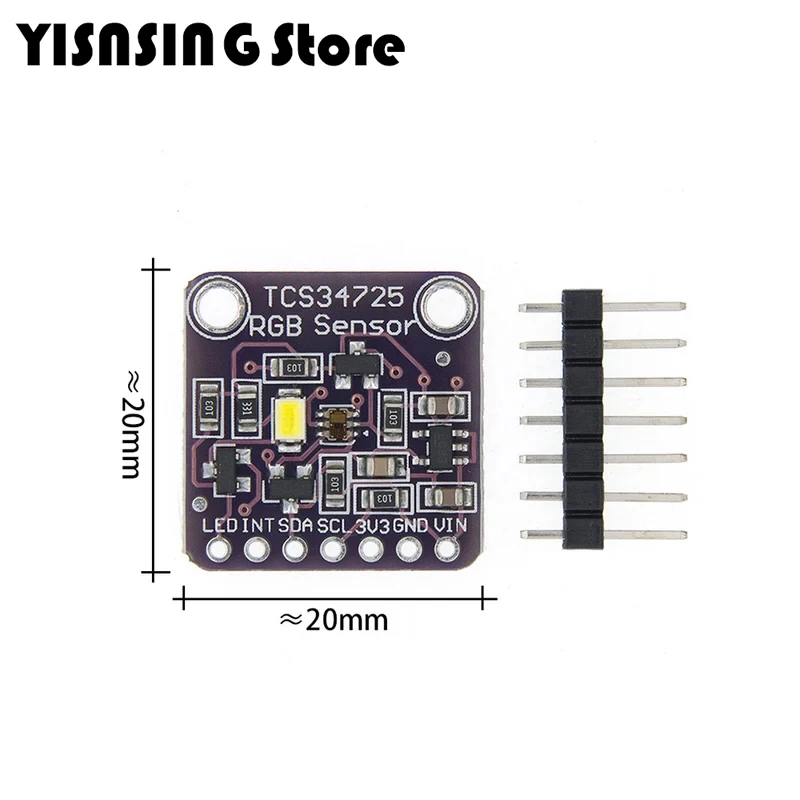 TCS34725 Color Sensor Recognition Module RGB Development Board IIC For Arduino STM32