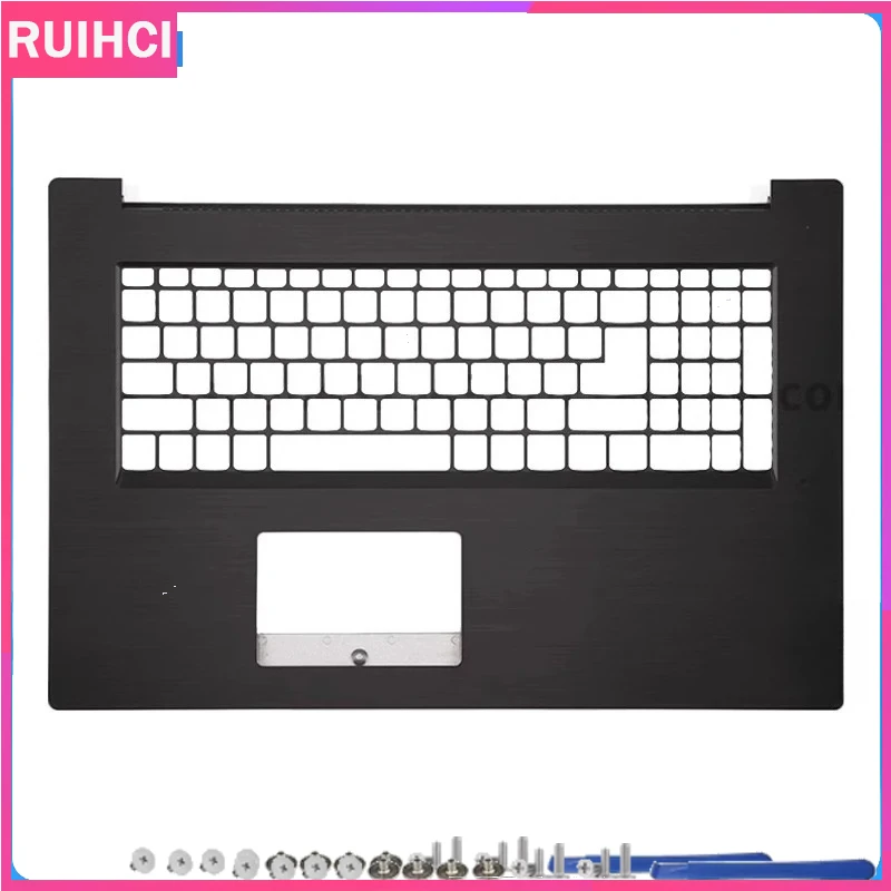 Para Ideapad L340-17 L340-17IWL L340-17API nueva cubierta inferior portátil LCD contraportada bisel frontal reposamanos superior gris negro