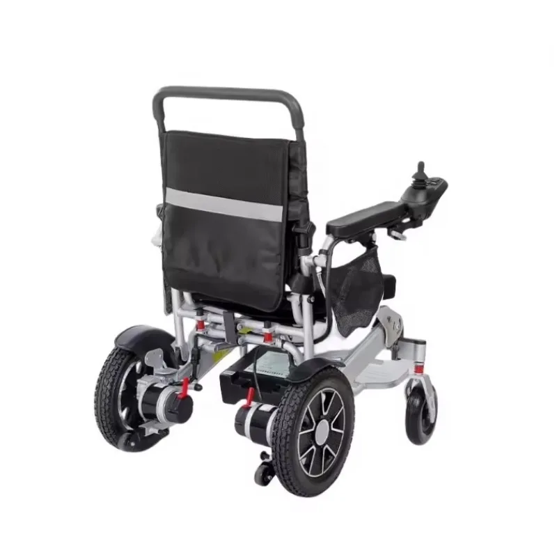 Lightweight Hot Sale Electric Wheelchair Folding Remote Control  Electric Wheelchair Disabled Elderly Wheelchair