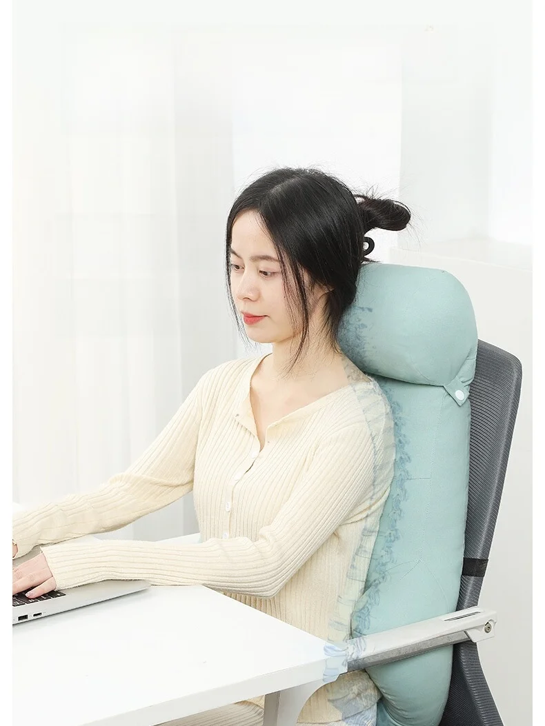 

Эргономичная подушка для поясничной поддержки, подголовник для офисного стула, удобная подушка, барная подушка, домашний декор, простой полиэстер...