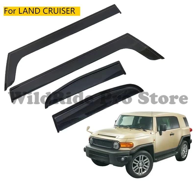 

Widely Used Sun and Rain Shield Superior Quality Car Exterior Accessories Car Window Visor for LAND CRUISER