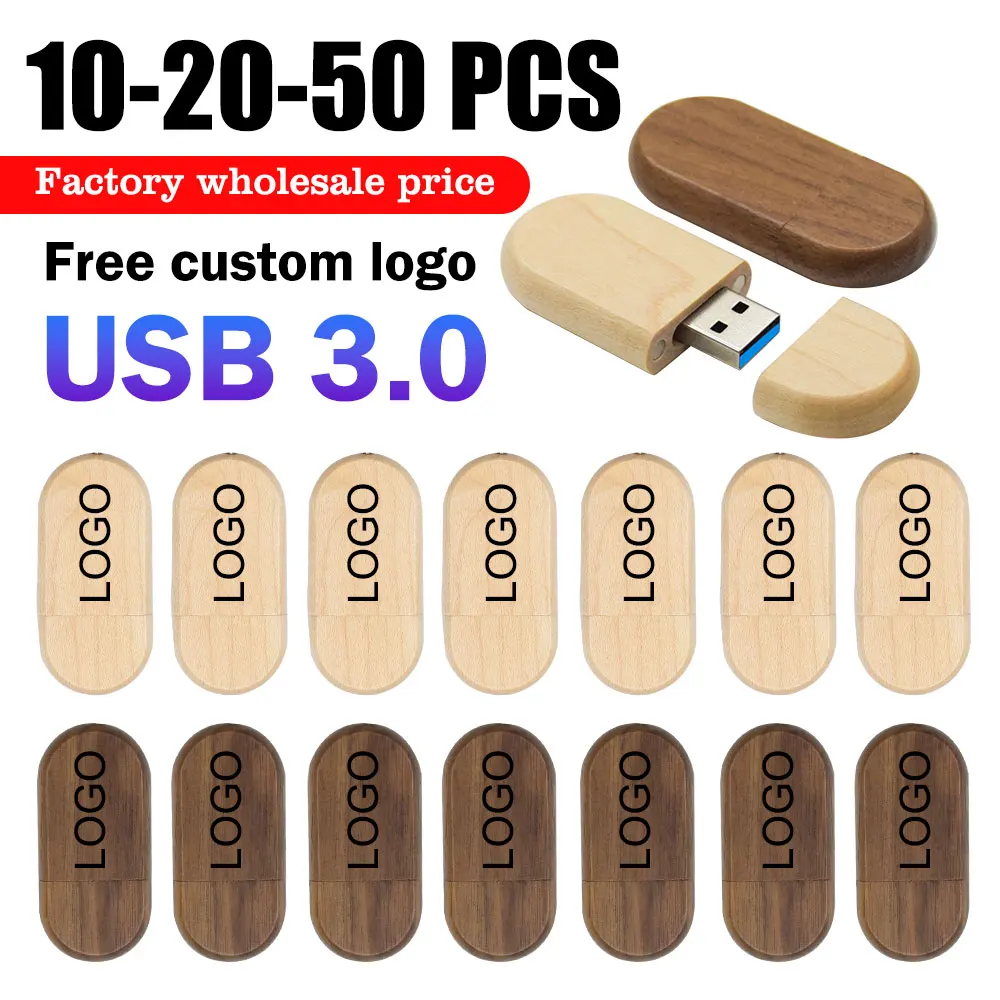 

20 шт./лот (бесплатный логотип) USB-накопитель 3,0 деревянный флэш-накопитель 4 ГБ 8 ГБ 16 ГБ 32 ГБ 64 ГБ 128 ГБ флэш-накопитель персонализированные подарки