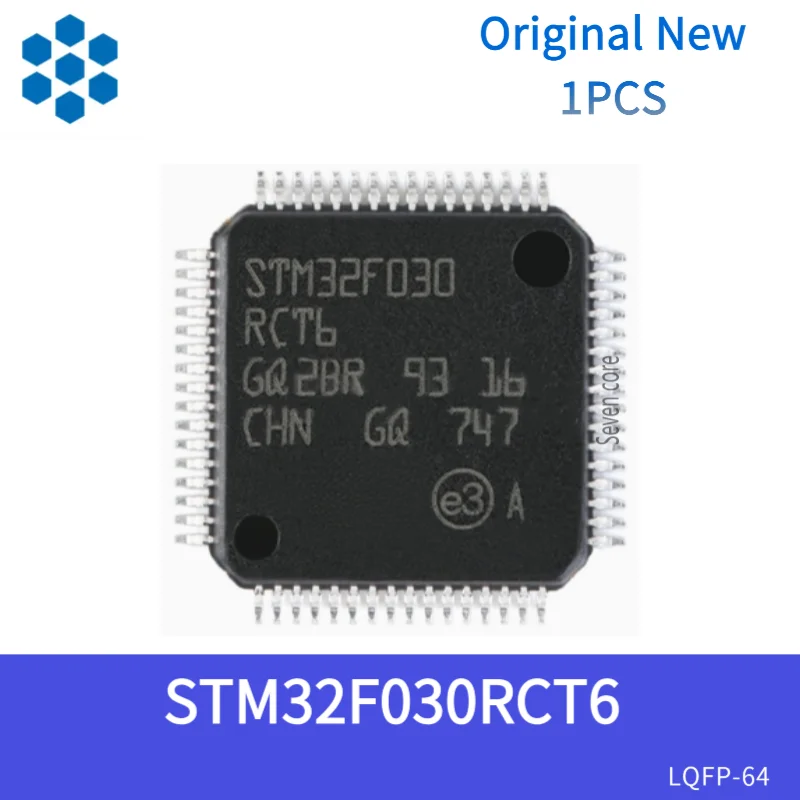 

Оригинальный новый 1 шт. STM32F030RCT6 LQFP-64 ARM Cortex-M0 32-битный микроконтроллер MCU
