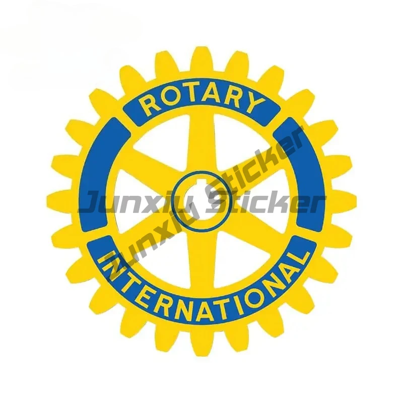 

For Rotary Club Logo Decal and Car Stickers Waterproof Air Conditioner Body for Car Personality