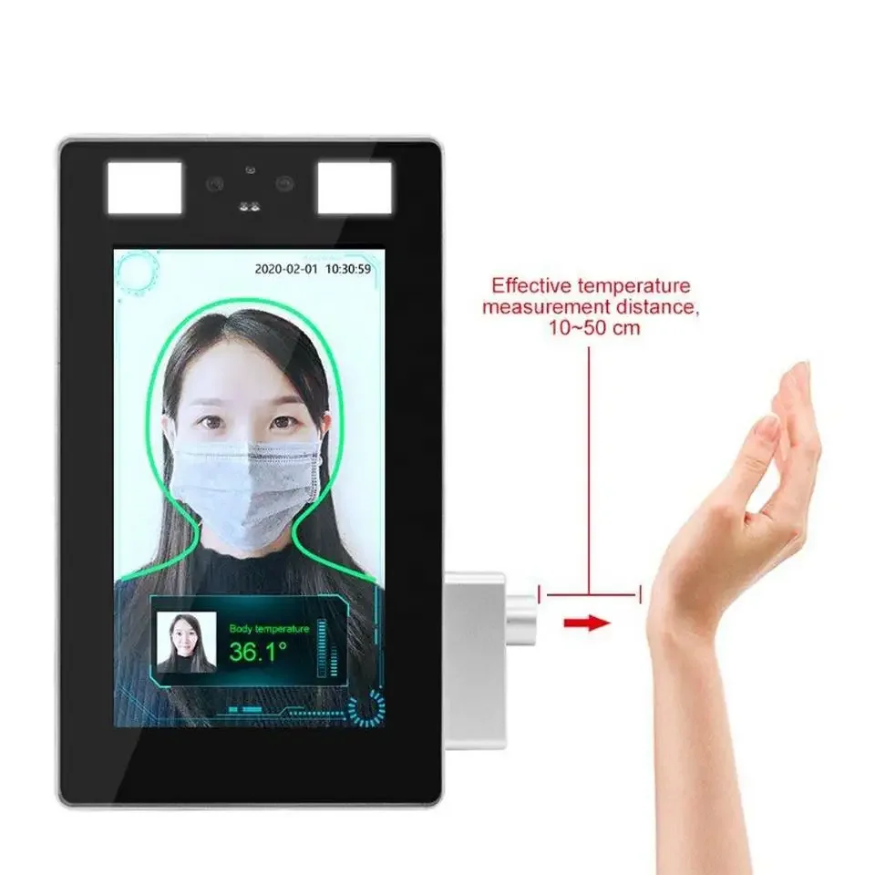 Face id access control recognition system face id check employee employee recognized device guard patrol system face scan