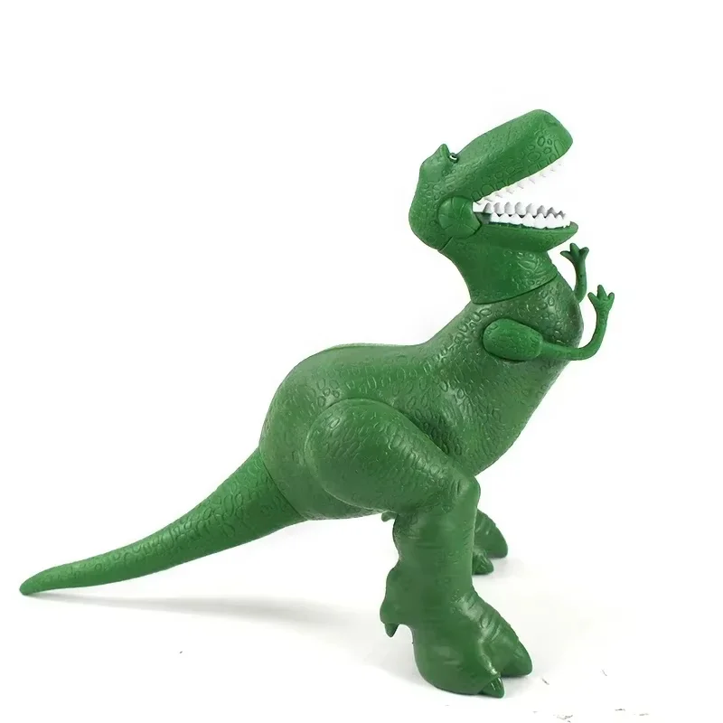 Disney Toy Story 4 Rex grüner Dinosaurier, 22 cm, PVC-Actionfigur mit beweglichen Beinen, Sammlerstück, Mini-Modellpuppe für Kinder, Geschenk