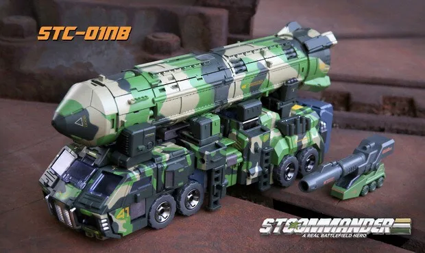 Novo brinquedo de transformação, explosão nuclear Ver, TFC, STC