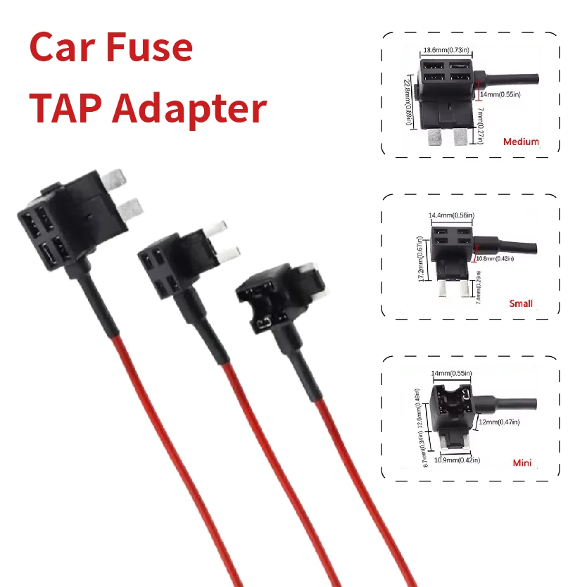 

Микростандартный автомобильный держатель предохранителя для банкоматов, адаптер для крана с добавлением цепи, мини-маленький средний размер