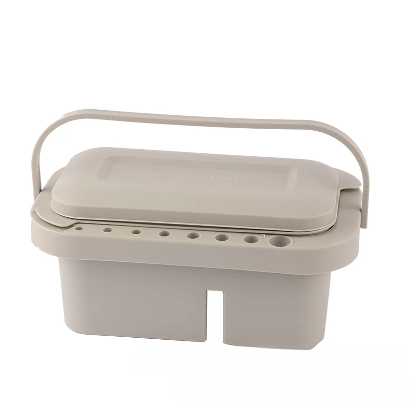 portable multi-functional three in one pen washing bucket, watercolor watercolor acrylic oil painting pen cleaning bucket