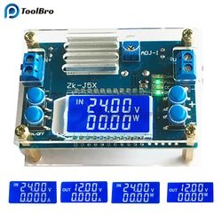 CC CV Adjustable DC-DC Step Down Buck Converter 6.5-36V to 1.2-32V LED Driver Lithium Battery Charging Power Supply Voltmeter