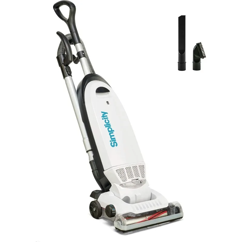 

Simplicity Vacuums Allergy Bagged Vacuum Cleaner for Carpet and Hardwood, Multi Surface Upright Vacuum Cleaner