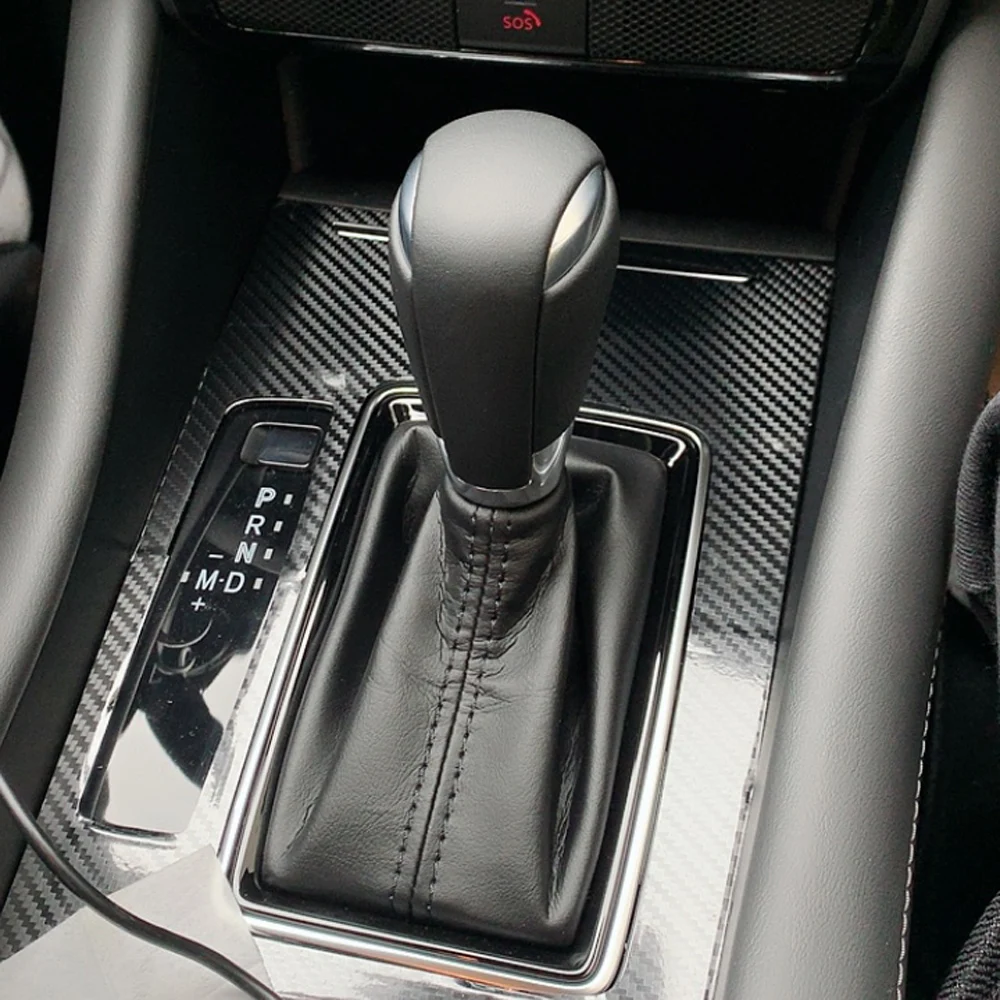 Carbon Fiber For Mazda 6 GL 2019-2023 Car Film Interior Sticker Center Console Gear Dashboard Air Door Handle Lift Panel